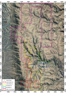 Frontera Concessions Map